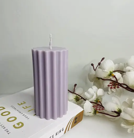 Purple Scented Candles(Pack of 3)