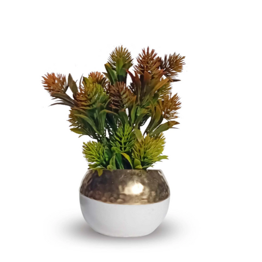 21 cm Artificial Bonsai Plant With CERAMIC POT