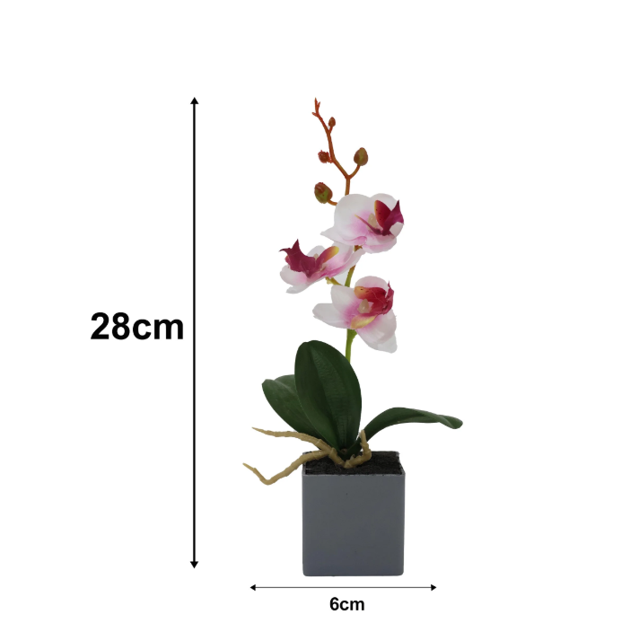 28 cm Orchid Artificial Bonsai Plant