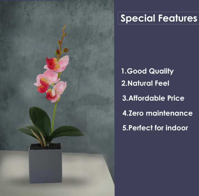 28 cm Orchid Artificial Bonsai Plant