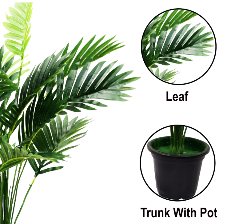 30" (75 CM) Height Artificial Faux Palm Plant Pack of 2