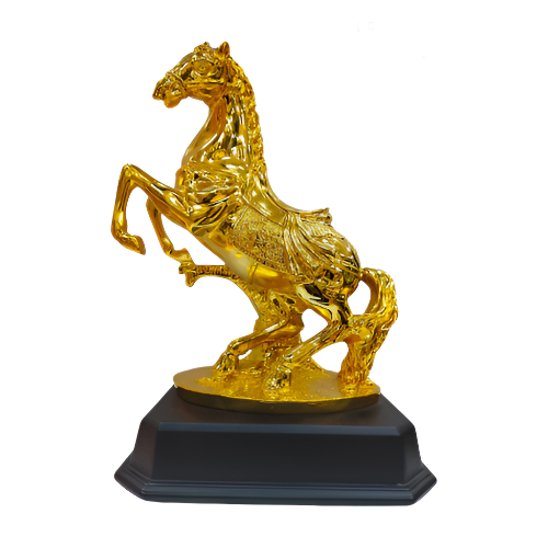 Golden Triumph Horse Idol