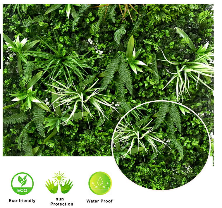 Artificial Vertical Garden Wall Panel 100X100 CM