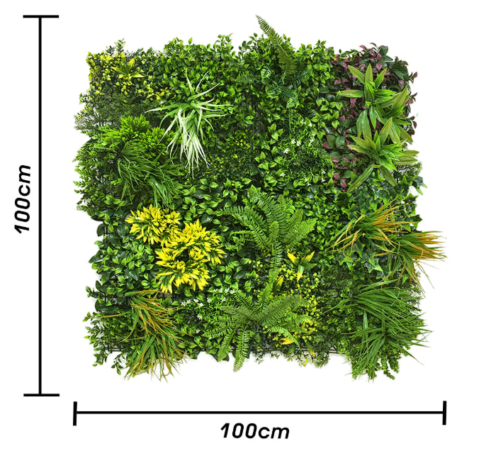 Artificial Vertical Garden Wall Panel 100X100 CM