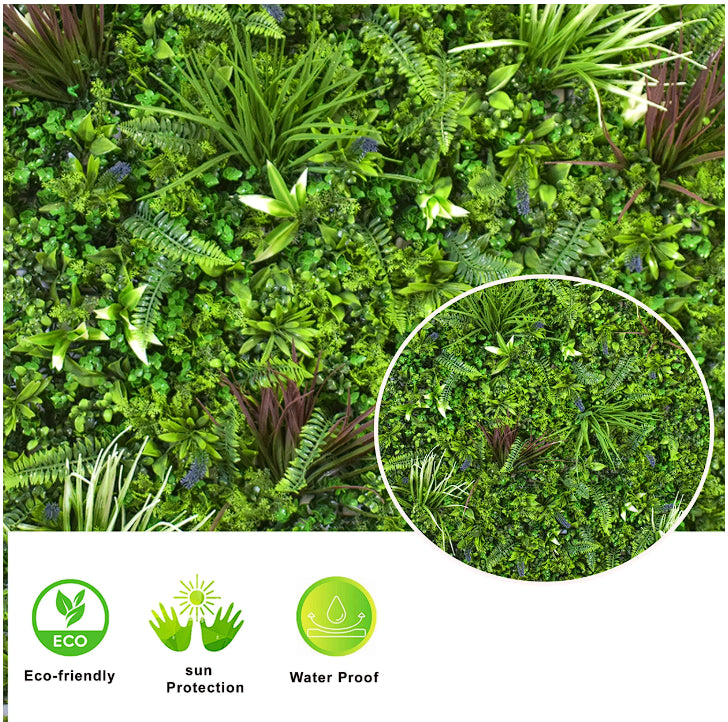 Artificial Vertical Garden Wall Panel 100X100 CM