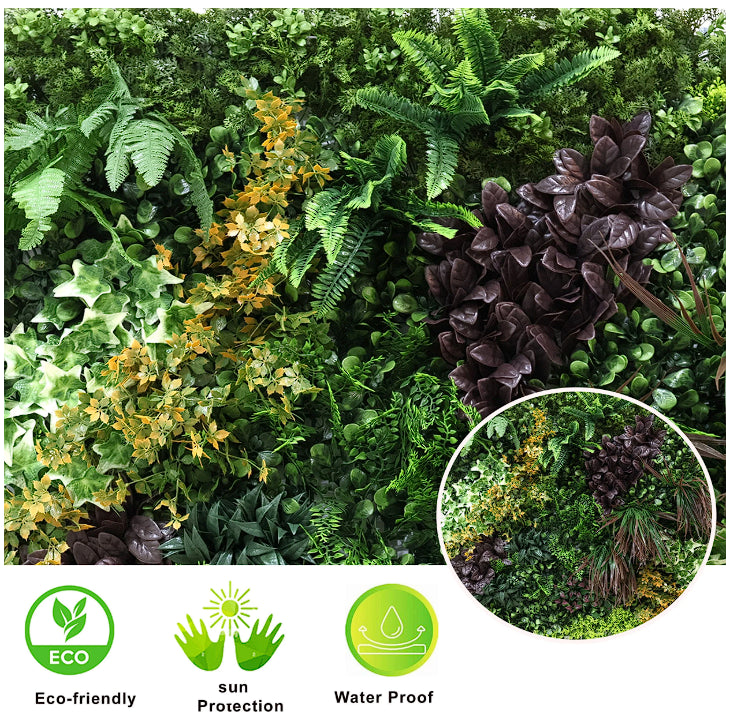 Artificial Vertical Garden Wall Panel 100X100 CM