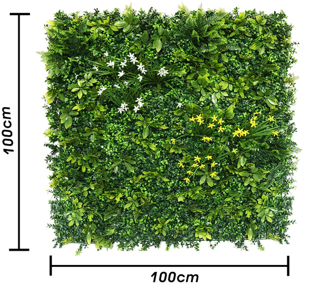 Artificial Vertical Garden Wall Panel 100X100 CM