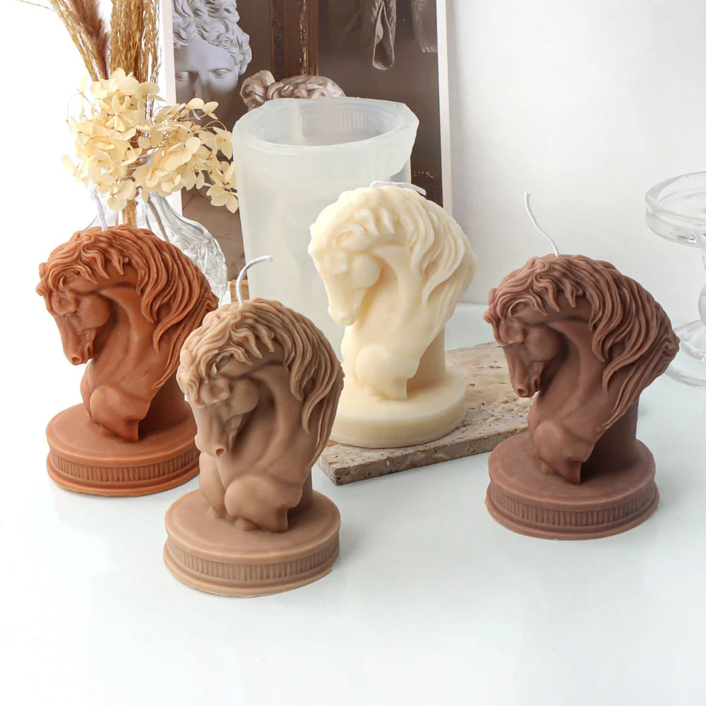 HorseHead Scented Candle(Pack of 4)