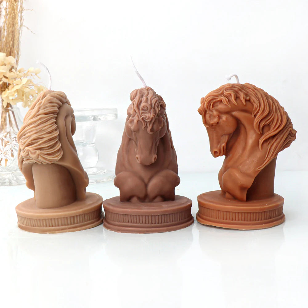 HorseHead Scented Candle(Pack of 4)