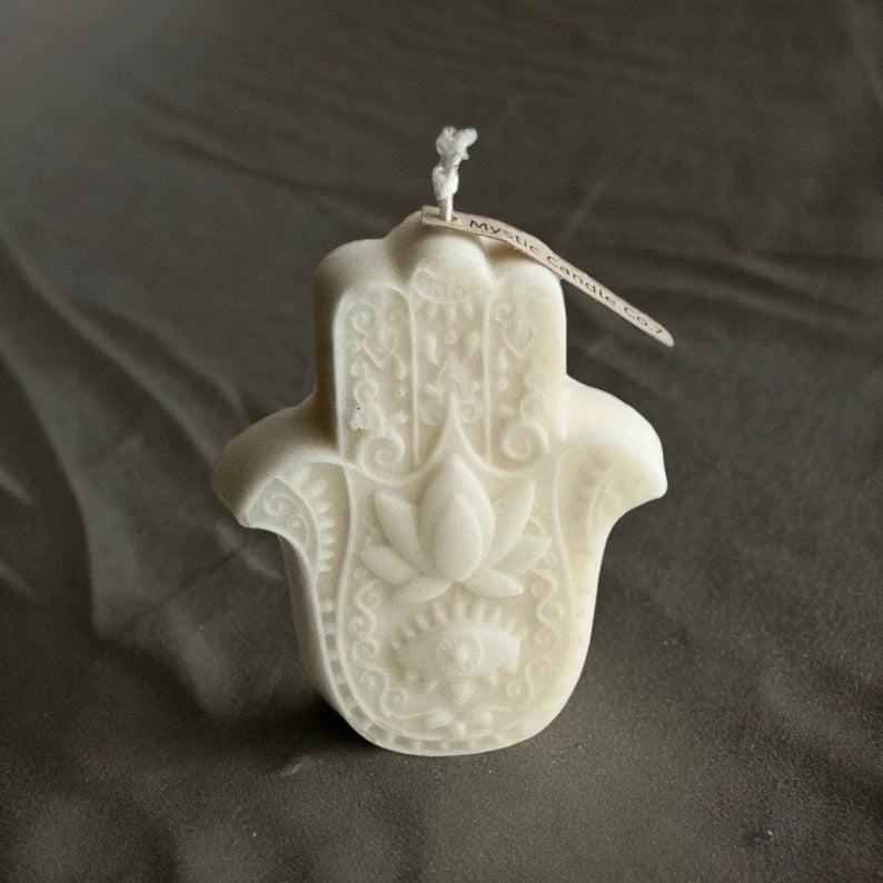 Hamsa Hand Scented Candle(Pack of 3)